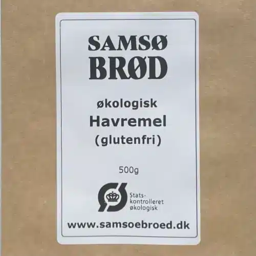 Økologisk Glutenfri Havremel fra Samsø Brød