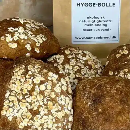 Økologisk glutenfri melblanding Hygge-Boller fra Samsø Brød