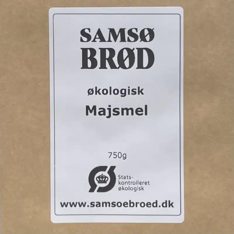 Økologisk Majsmel fra Samsø Brød