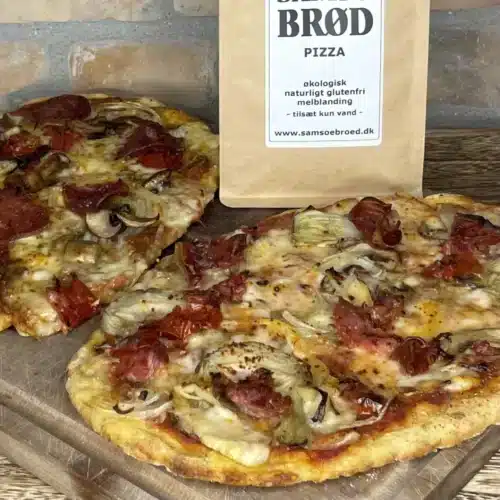 Økologisk glutenfri melblanding Pizza fra Samsø Brød